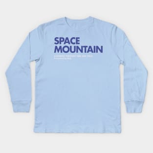 Space Mountain RCA Kids Long Sleeve T-Shirt